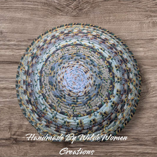 Sunflower Fields Jelly Roll Rug
